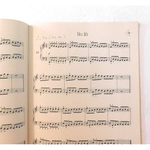 Hanon Schaum For Piano Book One By John W. Schaum 1946 - Picture 6 of 6